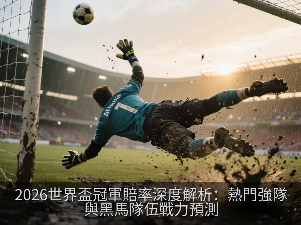 足球戰術板與黑馬戰力分析示意圖