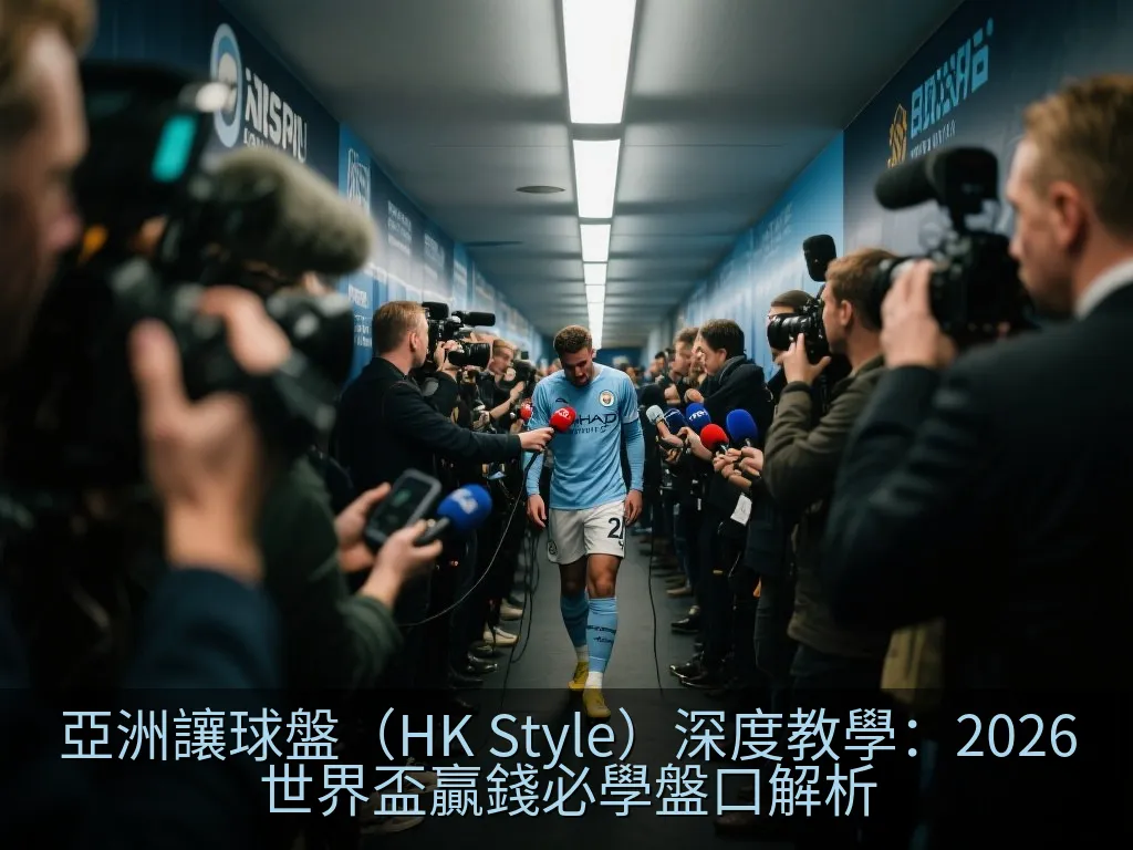 亞洲讓球盤（HK Style）深度教學：2026世界盃贏錢必學盤口解析